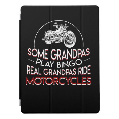 Real Grandpas Ride Motorcycle Grandpas iPad Pro Cover