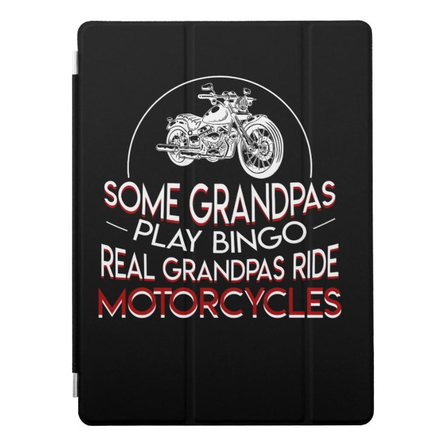 Real Grandpas Ride Motorcycle Grandpas iPad Pro Cover (Front)