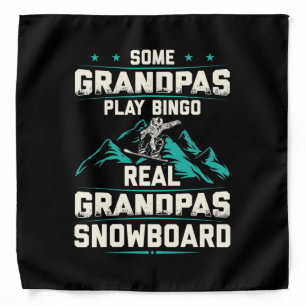 Real Grandpas Snowboard Bandana