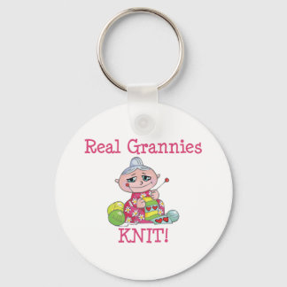 Real Grannies KNIT! Keychain
