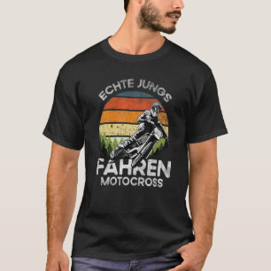 Real Guys Ride Motocross All Motocross Fans T-Shirt