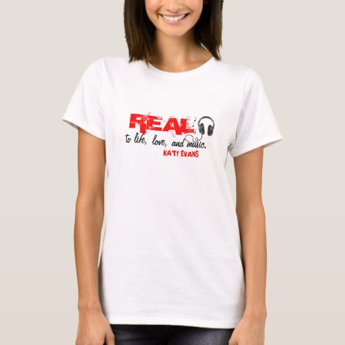 REAL Headphone T_shirt