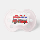 Real Hero Firefighter Pacifier (Front)
