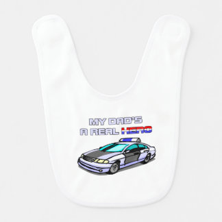 Real Hero Police Baby Bib