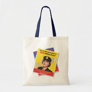 Real Heroes GIFF Vintage Poster Tote (Female) Bag