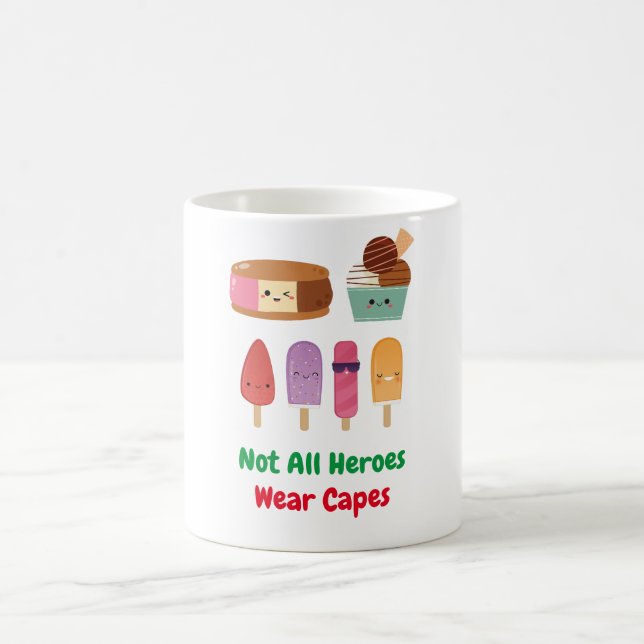 Real Heroes : League Of Ice Creams Coffee Mug (Center)