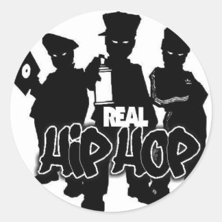 Real Hip Hop Stickers