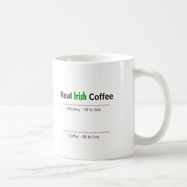 Real Irish Coffee Humor mug (Right)