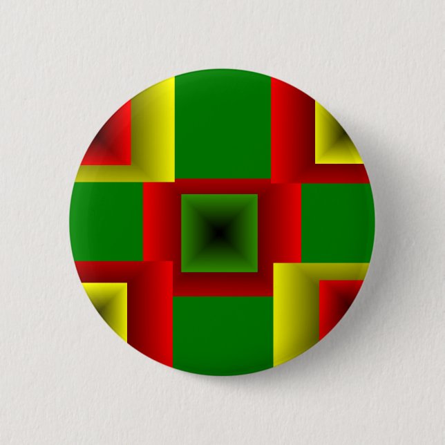 REAL  JAMAICA PINBACK BUTTON (Front)