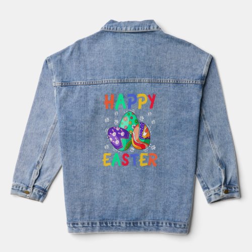 Real Lab Techs Are Born in April Research Professi Denim Jacket