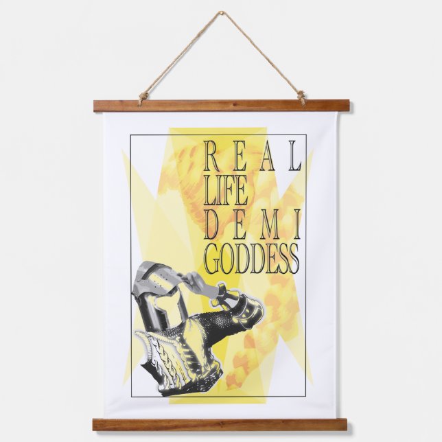 'Real Life Demi Goddess Hanging Tapestry (Front)