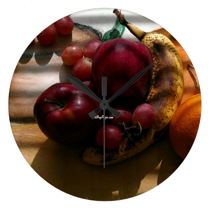 "Real Life Meets Still Life™ " (Clock)