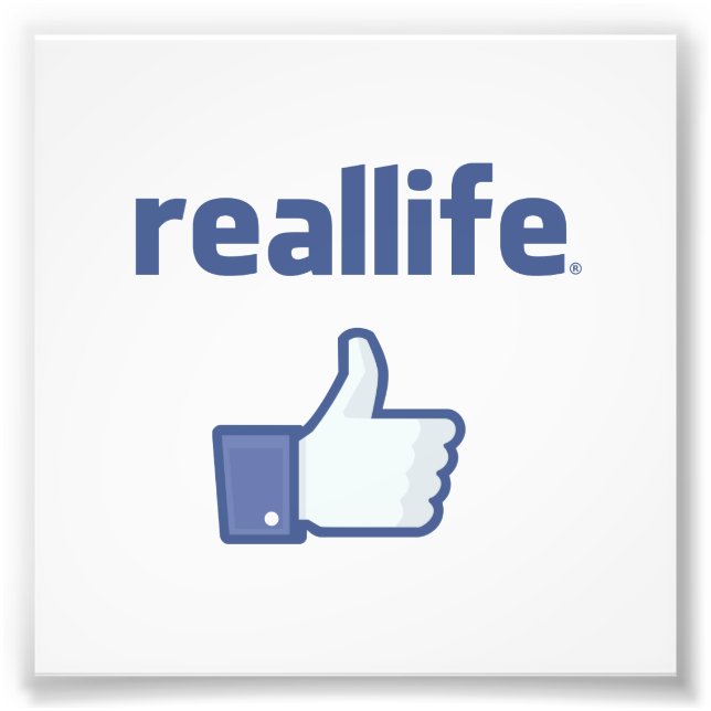 Real Life Photo Print (Front)