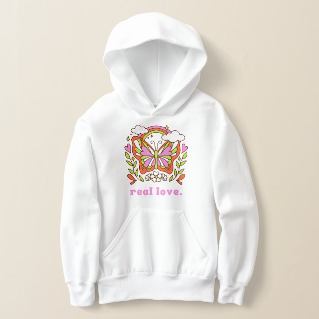 Real love  hoodie (Laydown)