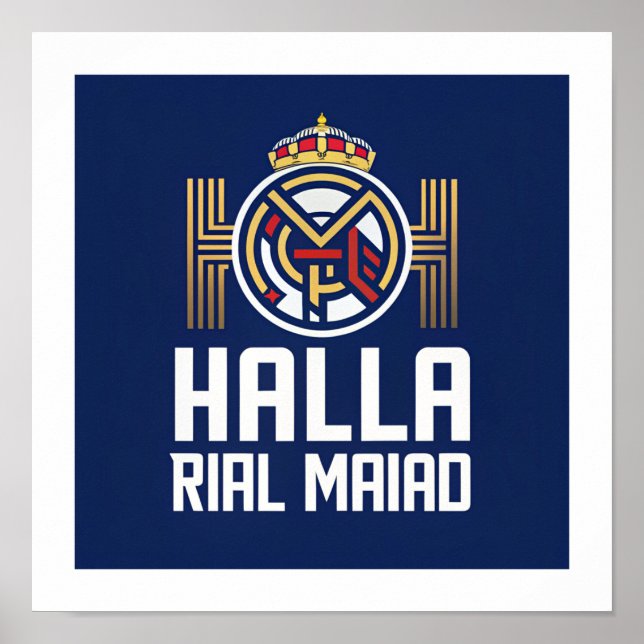 Real Madrid Poster (Front)