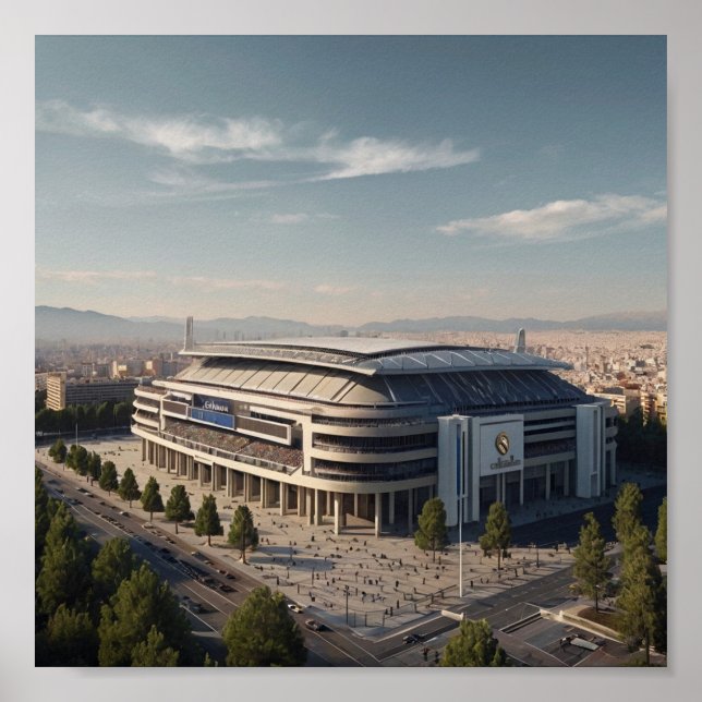 Real Madrid Poster (Front)