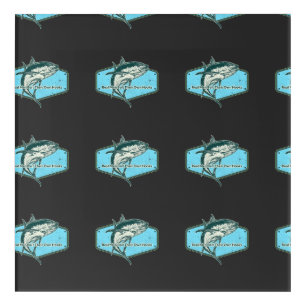 Real Man Bait Their Own Hooks Acrylic Print