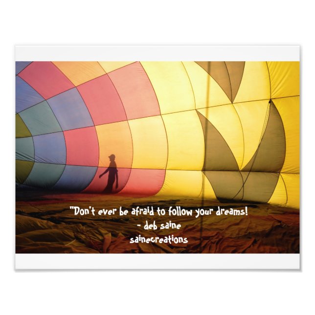 Real Man Walking Photo Print (Front)