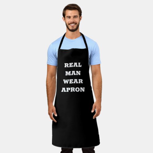 Real man wear Apron