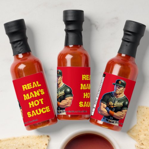 Real Mans Hot Sauce _ 17oz Bottle