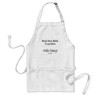 Real Men Bake Cupcakes Adult Apron