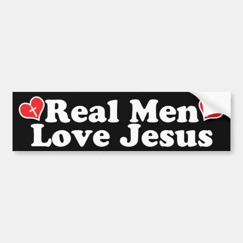 Real Men Bumper Sticker