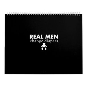 real men change diapers calendar