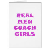 Real Men Coach Girls (Front)