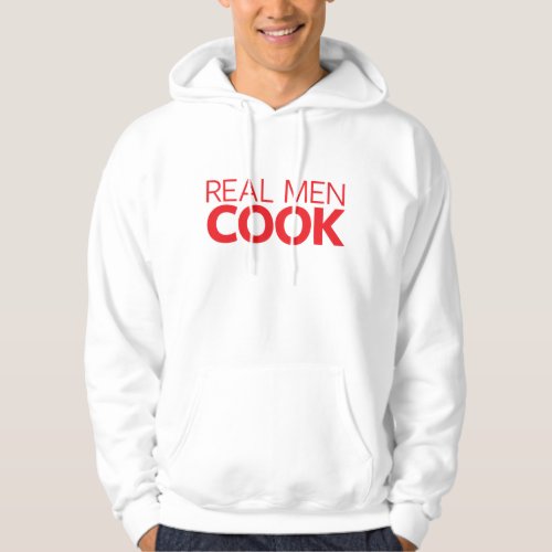 Real Men Cook Hoodie