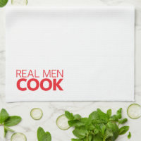 Tea Towel - Real Men Cook