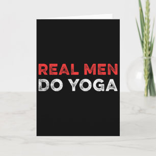 Real Men Do Yoga Spiritual Meditation Instructor B Card
