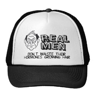 Bald Head Hats and Bald Head Trucker Hat Designs