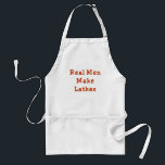 real men latkes apron<br><div class="desc">This Real Men Make Latkes is a great Hanukkah gift for the men in the kitchen who enjoy cooking potato pancakes.</div>
