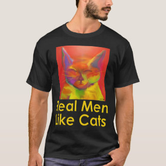 Real Men Like Cats T-shirt
