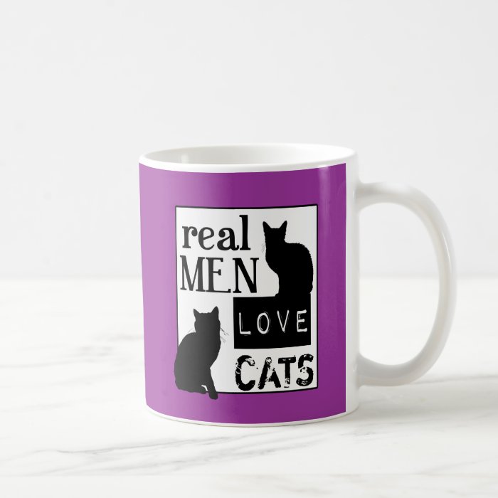 Real Men Love Cats (available in all colours) Coffee Mug