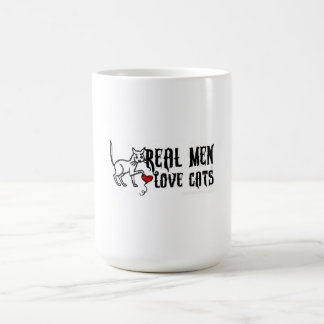 Real Men Love Cats Coffee Mug