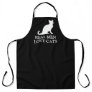 Real men love cats funny BBQ cooking apron for him