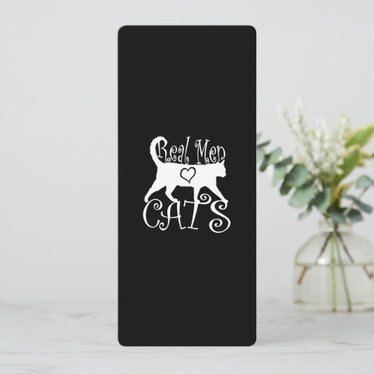 Real Men Love Cats in Style (Standing Front)