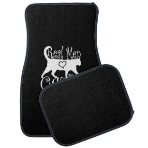 Real Men Love Cats in Style Car Mat