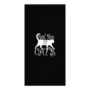 Real Men Love Cats in Style Card