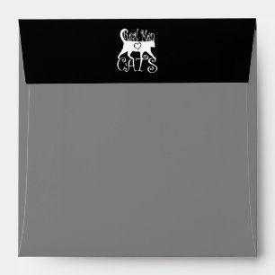 Real Men Love Cats in Style Envelope