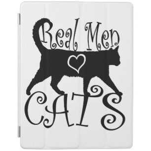 Real Men Love Cats iPad Smart Cover