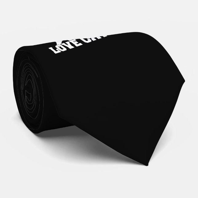 Real Men Love Cats Neck Tie (Rolled)