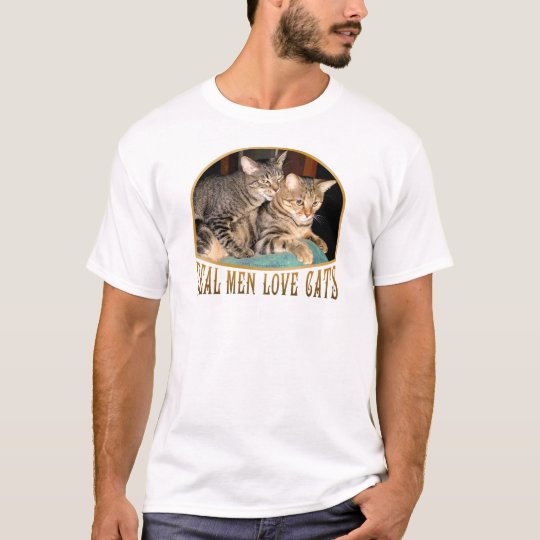 Real Men Love Cats T-Shirt