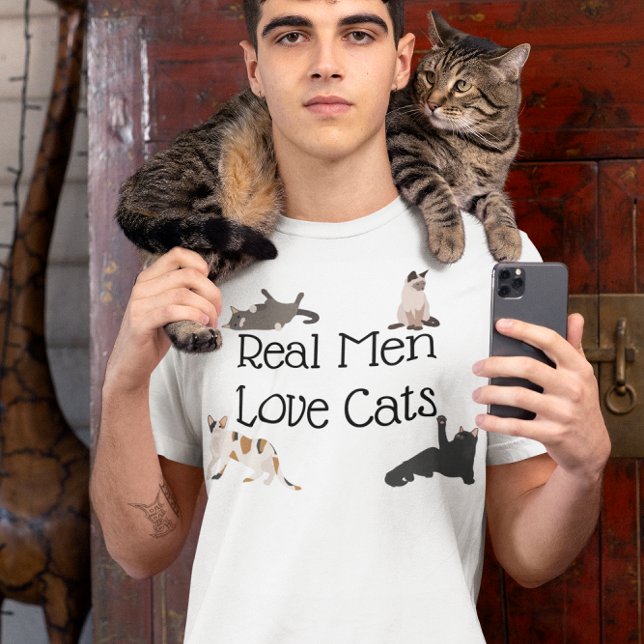 Real Men Love Cats T-Shirt (Creator Uploaded)