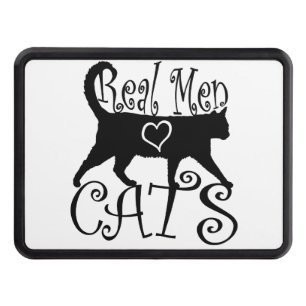 Real Men Love Cats Trailer Hitch Cover