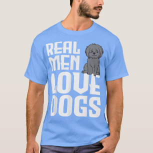 Real men love dogs, German Shepherd, pet lover, fo T-Shirt