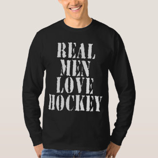 Real Men Love Hockey T-Shirt
