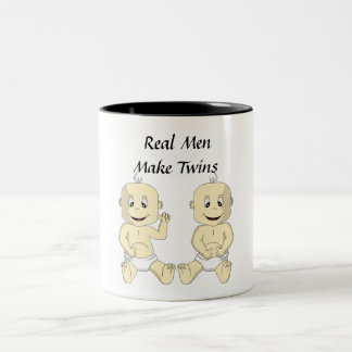 Real Men Make Twins Coffee Mug
