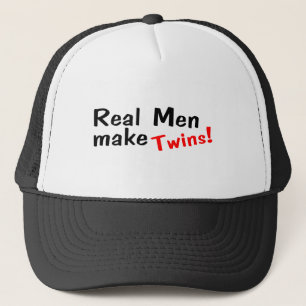 Real Men Make Twins Trucker Hat